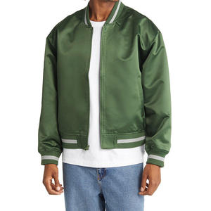 Chaqueta Universitaria de Cuero Personalizada con Cierre, Lona de Alta Comodidad, Estilo Moderno, Nuevo Lanzamiento - Product Image 6