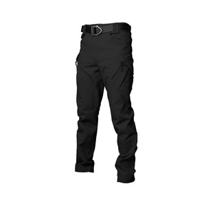 Vente en gros, randonnée en plein air, chasse, multi-poches, tube vierge, coton, pantalon tactique cargo, pantalon pour hommes avec fermeture éclair - Product Image 2