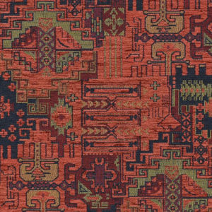 Tela de Tapicería Recubierta de Kilim, Estilo Bohemio, Tribal, Suroeste, Turco, Navajo, Marroquí, Étnico, Tela de Alfombra de Alta Calidad por Metros - Product Image 3
