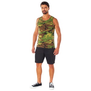 OEM Custom Sublimation Knitted Tank <b>Top</b> Private Label Factory Stylish Casual Fashion Streetwear Quick Dry Breathable Soft Men's - Product Image 6