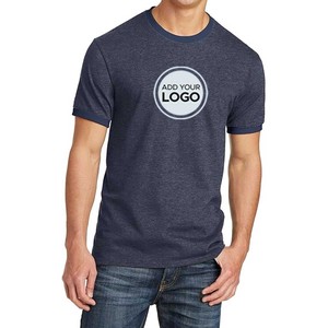 T-shirts vierges en gros sonnerie impression personnalisée parfaite t-shirts - Product Image 3