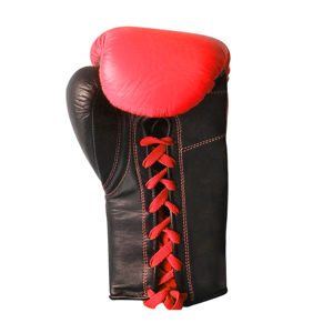 Gants de boxe MMA personnalisés en cuir véritable et cuir PU avec fermeture auto-agrippante, séchage rapide, respirants, couleur professionnelle - Product Image 3