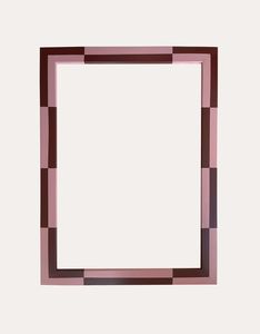 Handmade Diamond Harlequin Red <b>White</b> Wooden Photo <b>Frame</b> Decorative Artistic Rectangular Modern Wood Picture Display Holder <b>Frame</b> - Product Image 5
