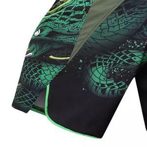 Shorts de MMA personnalisés par sublimation, entraînement de combat, grappling, boxe, vêtements de sport, légers, respirants, extensibles, athlétiques, pour hommes, lavés - Product Image 6