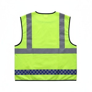Chaleco de Seguridad Diario con Reflectores, Chaleco Fluorescente Personalizable y Chaleco de Presión, Ropa de Seguridad con Logotipo Personalizado - Product Image 2