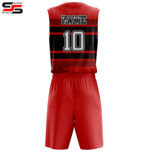 Meilleur prix, ensembles de maillots de basket-ball pour hommes à séchage rapide, logo personnalisé imprimé, vêtements de sport en gros, meilleurs vêtements d'équipe - Product Image 2