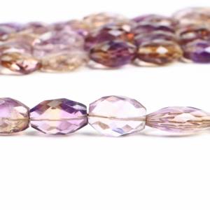 ลูกปัดอเมทรินธรรมชาติทรงเหลี่ยม ลูกปัดอเมทรินพลอยหลวมสำหรับทำเครื่องประดับ ราคาขายส่งจากอินเดีย จำนวนมาก - Product Image 5