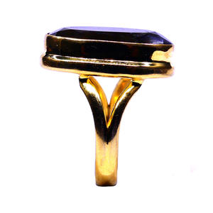 Clásico 925 plata esterlina fiesta desgaste chapado en oro azul Topacio labradorita Tsavorita anillo de piedras preciosas accesorio de joyería de moda - Product Image 4