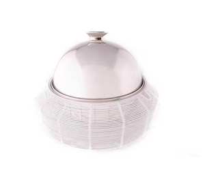 Customized Metal Hotpot with Metal Stand Handmade Luxury Round Shaped Casserole for Exclusive Dining and Premium Service - Product Image 4