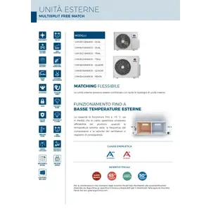 Climatiseur Inverter Gree Pular 9000+9000W A++ WiFi 28K BTU à Fréquence Variable Économe en Énergie pour Usage Domestique R32 - Product Image 2