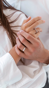 Modern <b>925</b> <b>Silver</b> Zircon Wedding Band Comfort Fit Minimalist Daily Wear Engagement <b>Ring</b> Luxury Gift Unisex IGI Party - Product Image 5