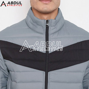 2025 Color sólido Casual hombres chaqueta acolchada Streetwear nueva moda a prueba de viento hombres chaqueta de invierno - Product Image 6