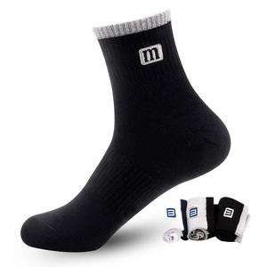 Premium Cotton Sports Crew Socks Breathable Comfortable Daily Active Running Socks Custom Detailed Embroidered Logo Sports - Product Image 4