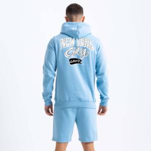 การออกแบบใหม่ที่กําหนดเองธรรมดาบุรุษแขนสั้นเสื้อกันหนาวหมวกขนแกะเสื้อสวมหัวผู้ชายเสื้อผ้าสตรี - Product Image 4