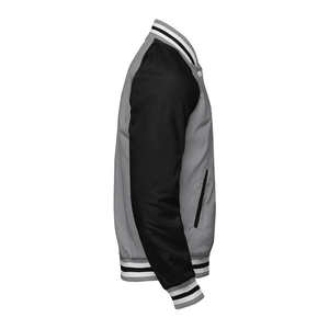 Chaqueta Letterman Estilosa para Hombre, con Cuello Alto y Logotipo Frontal, Transpirable, Estilo Urbano, para Invierno, a Buen Precio - Product Image 3