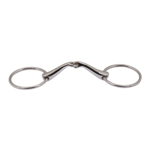 MARQUE ZONE Acier Inoxydable Anneau Lâche Simple Articulé Serrure Bit Cheval Accessoires Équestre En Gros Fournisseur Top Tendance Tack - Product Image 1