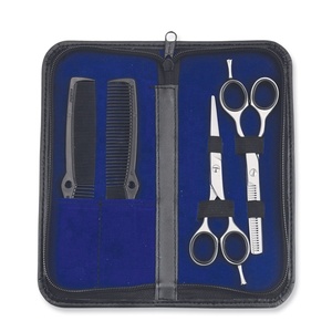 กรรไกรตัดผมและหวีสแตนเลสอย่างดีพร้อมบรรจุภัณฑ์ - Product Image 1