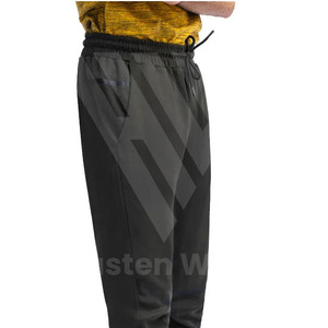 Pantalons de survêtement streetwear sur mesure avec logo et design pour hommes, pantalons de survêtement pour hommes de haute qualité, coupe ajustée, faible MOQ - Product Image 3