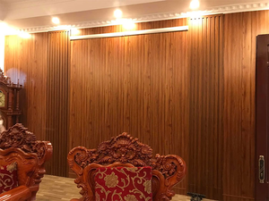 แผ่นผนังนาโนพีวีซีกันน้ำลามิเนตมาตรฐาน RoHS สำหรับตกแต่งร้านอาหาร - Product Image 5