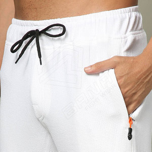 Venta al por mayor OEM personalizado Casual ecológico deportes Jogging hombres chándales 100% algodón verano ligero - Product Image 5