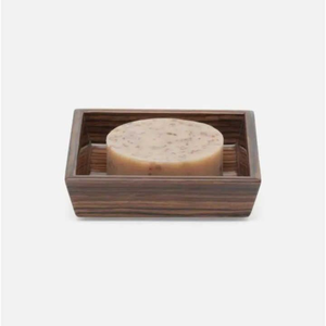 Plateau à savon en bois éco-responsable, accessoires de bain polis et porte-savon décoratif, usage polyvalent, fabriqué à la main à partir de bois - Product Image 1