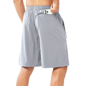 Vente à chaud de shorts de sport à séchage rapide pour hommes logo personnalisé imprimé maille solide respirant casual shorts respirant vêtements de sport shorts - Product Image 2