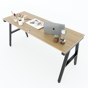 Aconcept HBAC052 160x60cm <b>Computer</b> <b>Desk</b> with Melamine Coated Plywood and Iron Legs - Product Image 1