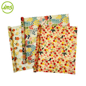 Rollos de envoltura de alimentos de cera de abejas grandes de algodón natural reutilizable - Product Image 2