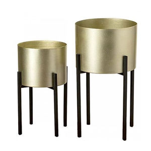 Jardin Pot De Fleur En Métal Stands - Product Image 4