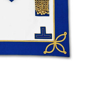 Regalia maçonnique de luxe sur mesure, de haute qualité, brodée, à coudre, avec aimant, tabliers de grade, tissu doux et respirant - Product Image 4
