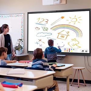 Độ nhạy cao New bảng thông minh, 65 "bảng thông minh cho lớp học văn phòng nhà, 4K UHD màn hình cảm ứng mở hệ thống kép bảng thông minh - Product Image 6