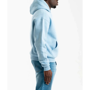 Custom Pullover Hoodie Plain Sweats 100% Cotton Fleece Crewneck Sweatshirts Heavyweight 500gsm <b>Zip</b> <b>up</b> Hoodie - Product Image 5