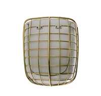 Fauteuil suspendu New Vision Contemporary 100% fait main en fer/acier |   Chaise suspendue d'intérieur moderne |   Design de cage de luxe