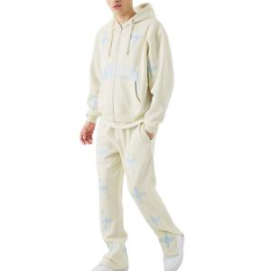 Vêtements de sport de jogging en coton pour hommes sur mesure en gros, vêtements de rue à capuche, motif uni, sweat-shirt à capuche, survêtement de taille plus, survêtement d'hiver - Product Image 1