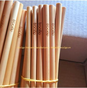 El más vendido 2025 pajitas de bambú natural ecológicas reutilizables/pajitas de bambú biodegradables hechas en Vietnam - Product Image 3
