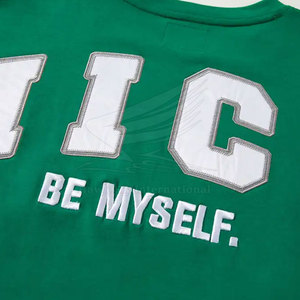 Camisetas de Verano Transpirables de Manga Corta con Estampado Puff para Hombre, 100% Algodón de la Mejor Calidad - Product Image 3