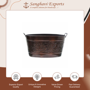 Best Selling Classic Bar Design <b>Galvanized</b> Classic Design Flower <b>Tub</b> / Wine & Beverage <b>Tubs</b> for Kitchen & Tabletop Ice Bucket - Product Image 3