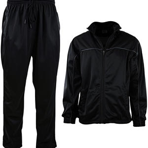 Chándal con cremallera elegante y cómodo para hombre, perfecto para ropa informal y actividades atléticas, tela de alta calidad - Product Image 1