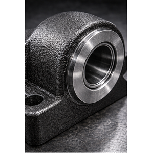 Embouts de rouleaux de convoyeur en acier inoxydable usinés par CNC, logement de roulement pour rouleaux de renvoi robustes, pièces de précision - Product Image 3