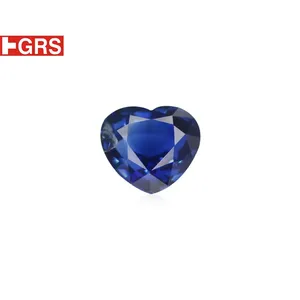 Saphir bleu royal naturel de 1,02 carat, émeraude facettée 8 mm 1 mm, variété incluant coussin, étoile, octogone, poli à la chaleur, synthétique - Product Image 1