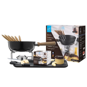 Ensemble de fondue au fromage Silit 9 pièces, kit d'outils de cuisine haut de gamme - Product Image 2