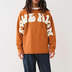 Nuevas Sudaderas con Capucha de Invierno 100% Algodón, Estilo Moderno, Personalizadas con Logotipo Impreso en 3D, Color Sólido, Estilo Urbano, Talla Grande - Product Image 4