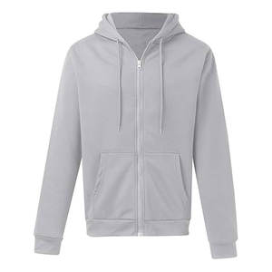 Sweat à capuche zippé à manches longues pour homme, automne-hiver, sweat à capuche d'usine, logo personnalisé, sweat à capuche lourd, entièrement zippé - Product Image 1