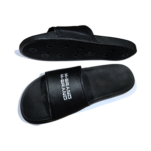 Pantuflas Unisex Cálidas de Estilo Coreano, de Cuero Genuino, con Diseño de Lona y PVC, Logotipo Personalizable, Ligeras y Antideslizantes - Product Image 6