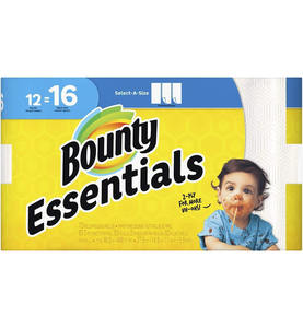 Toallas de Papel Bounty Select-A-Size, Blancas, 8 Rollos Triples = 24 Rollos Regulares - Product Image 3