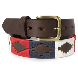 เข็มขัดโปโลหนังปรับได้มีสไตล์เข็มขัดกีฬาขี่ม้าเข็มขัดโปโลที่ทนทานและสะดวกสบาย - Product Image 1