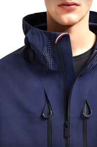 Chaquetas/abrigos de concha de alta calidad, ligeros, resistentes al agua, transpirables, a prueba de viento, cierre de cremallera, impermeables sólidos - Product Image 5