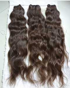 Authentique Temple Collection Extensions de Cheveux Humains Vierges Indiens Bruts Paquets de Perruque Naturelle en Gros - Product Image 4