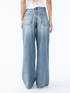 กางเกงยีนส์แฟชั่นลำลอง ยืดได้ ผู้หญิง แฟชั่นสตรีทแวร์ กางเกงคาร์โก้ลำลอง ผู้หญิง กางเกงยีนส์ขาดเซ็กซี่ ผู้หญิง กางเกงยีนส์สกินนี่ - Product Image 2