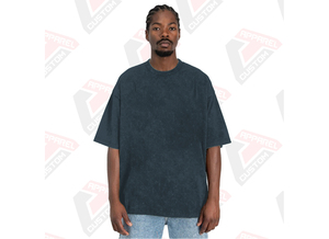 Stylish <b>Women</b> Acid Wash Denim Eco-friendly Appliques Summer Soft Trendy Comfortable T-<b>shirt</b> - Product Image 5